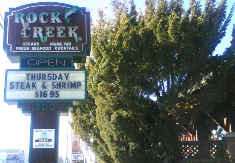 Rock Creek Restaurant Reopening Wednesday