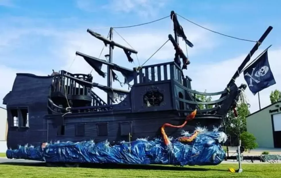 Pirate Halloween Display In Twin Falls Comes With Full Experience