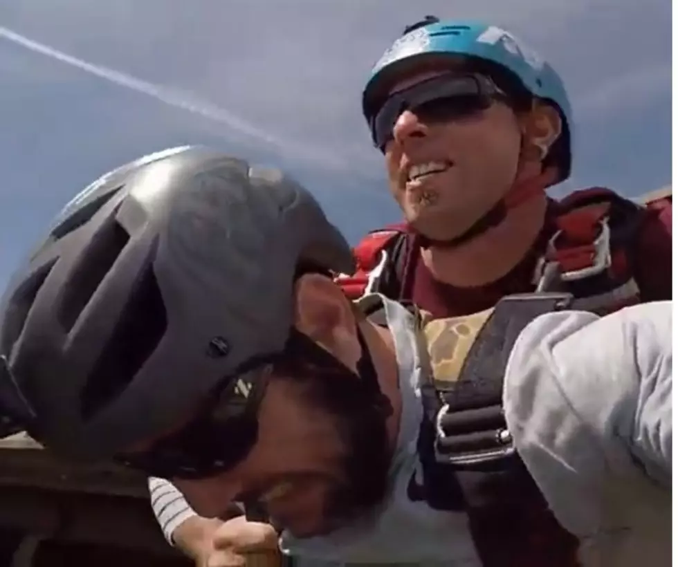 EXPLICIT LANGUAGE: Man Faces Fear Of Heights By Jumping Off Perrine Bridge