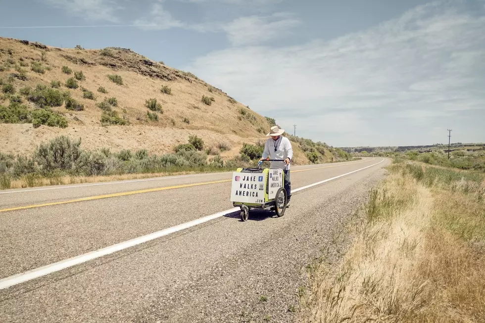 Man Walking Across America Coming Through in Twin Falls