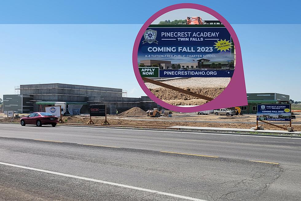 Construction Progress on the New Pinecrest Academy in Twin Falls