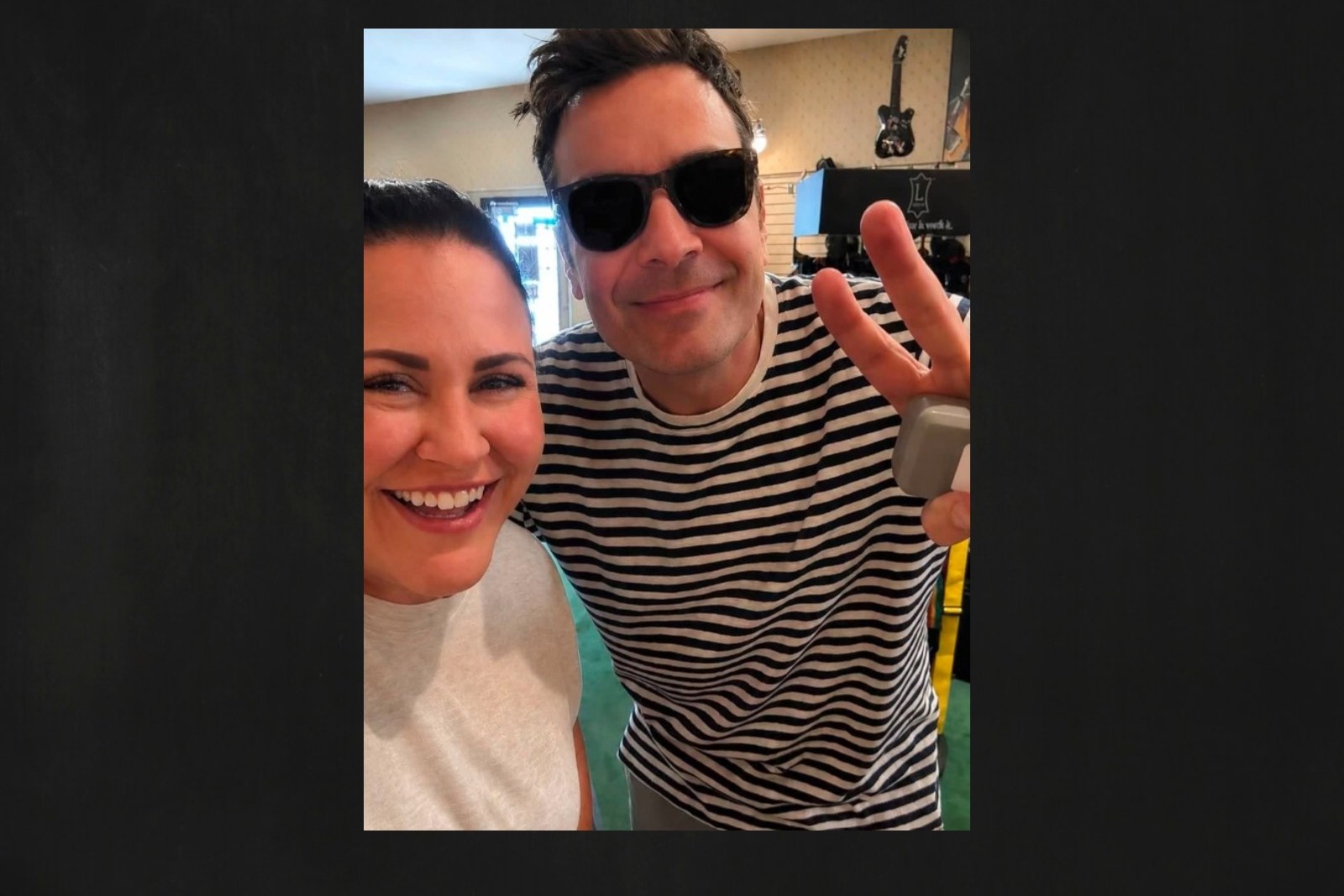 'Tonight Show' Host Jimmy Fallon Stops Into Idaho Music Store
