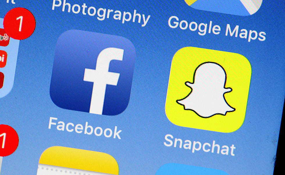 Snapchat Emoji Photo and Instagram Logo Illustration