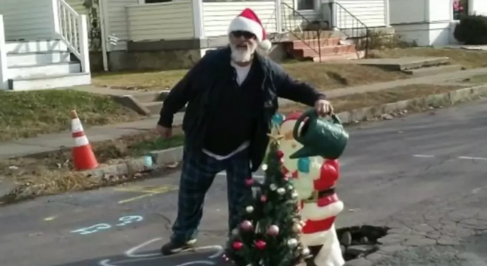 Frustrated Neighbors Fill Pennsylvania Pothole With A Christmas Tree