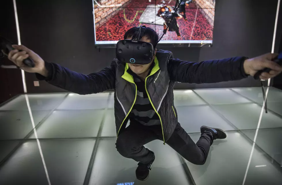 The Kimmel Center Opens up Virtual Reality Swing Set!