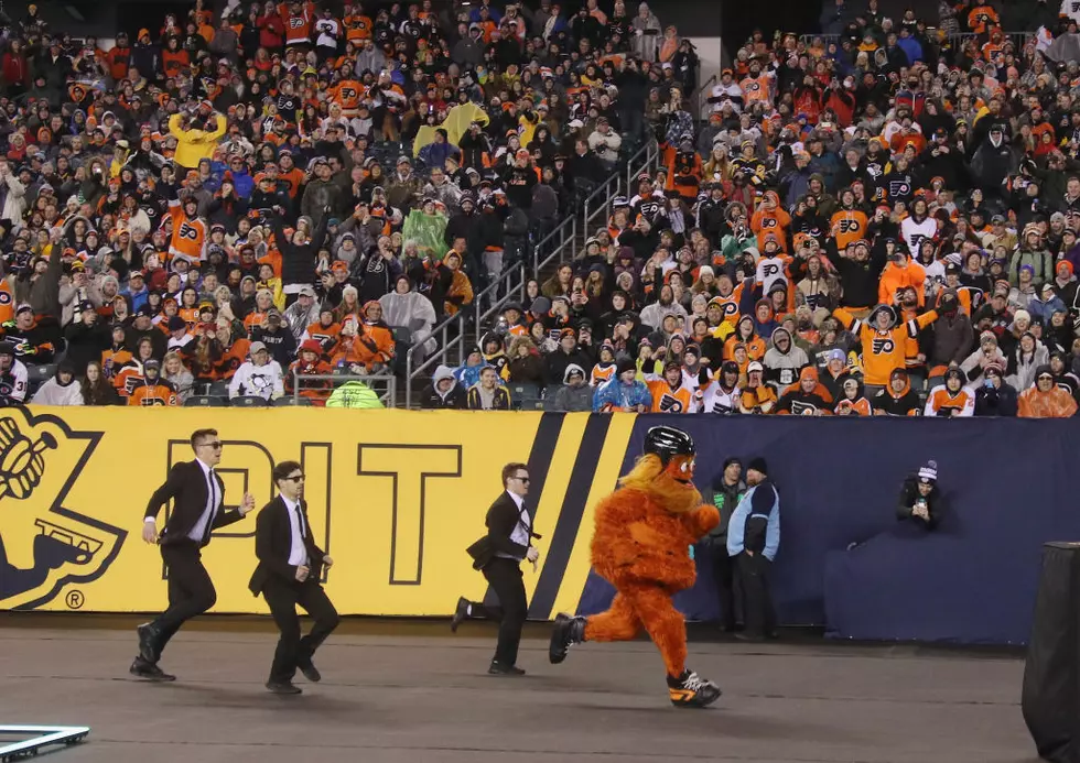 Gritty streaking at the Stadium Series in February Credit: Getty Images
