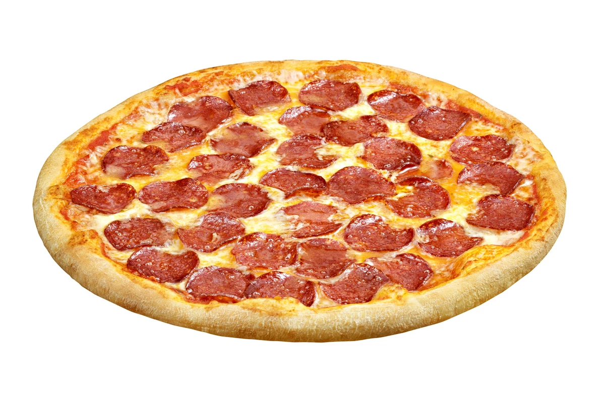 пицца пепперони фото на белом фоне фото 88