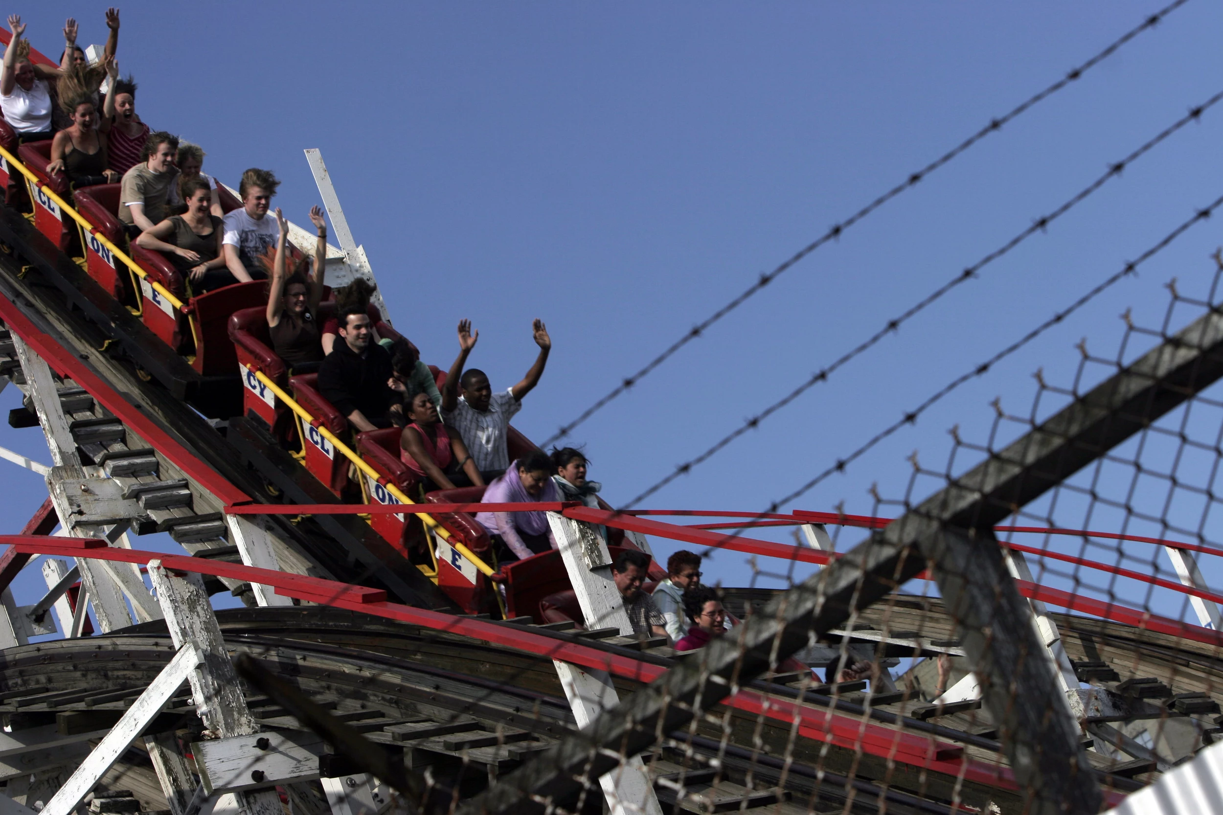 Test Dummy Flies Out Of Jersey Shore Roller Coaster