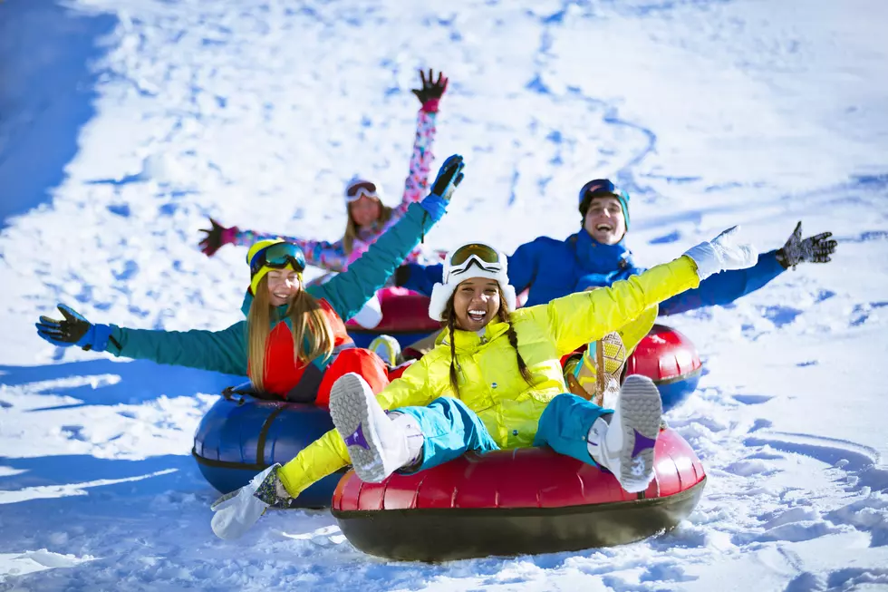 Snow Tubing at Camelback for Spring Break