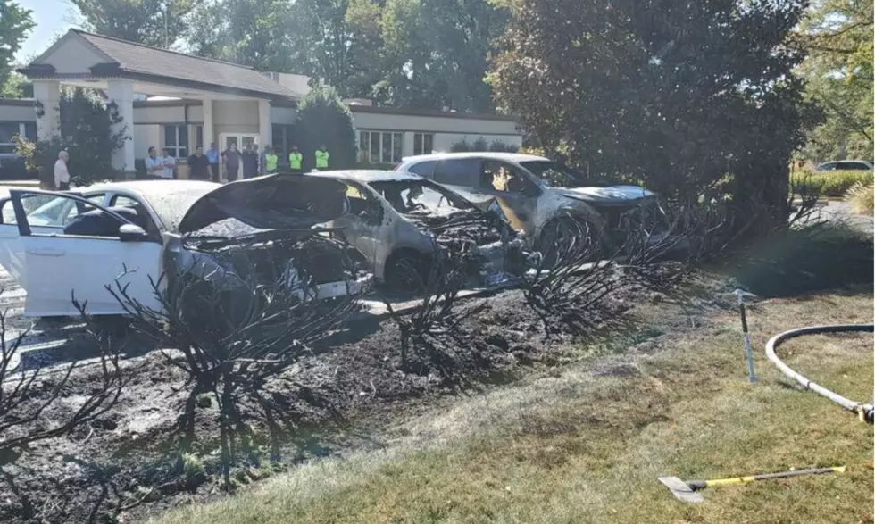 Tuesday Afternoon Fire Scorches Three Cars in Hamilton Township