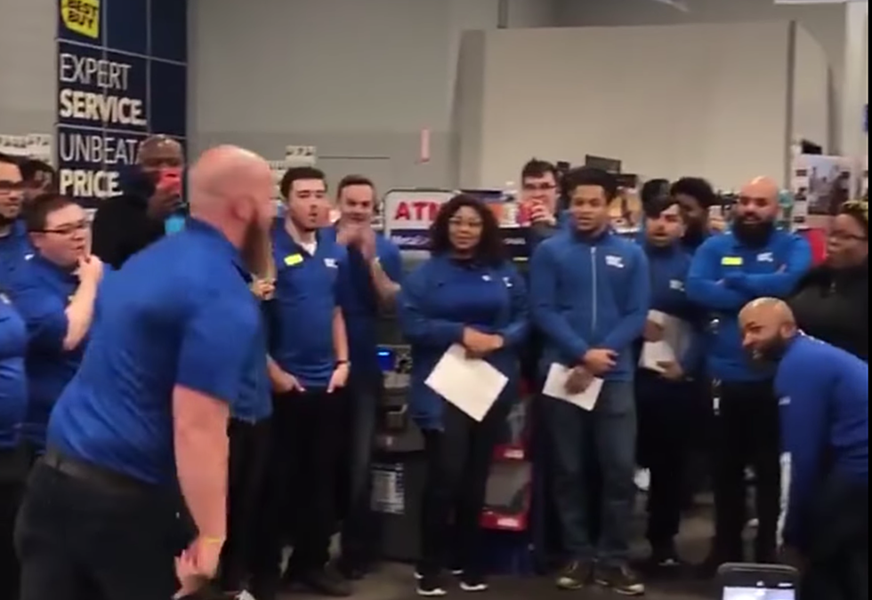 WATCH: Philly Best Buy Staffers Get Ready for Black Friday With Store Chant