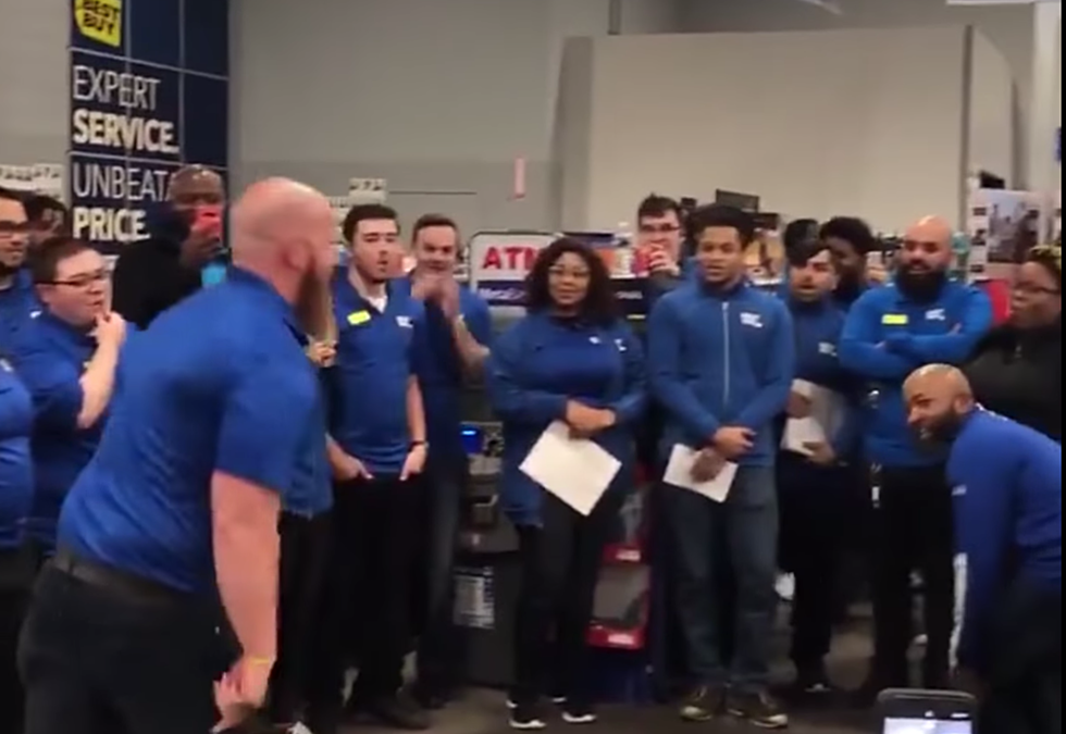 VIRAL VIDEO: Philly Best Buy Staffers Get Ready for Black Friday