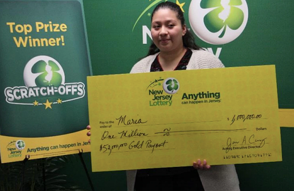 Burlington County Woman Wins $1 Million on a Scratch Off Lottery Ticket