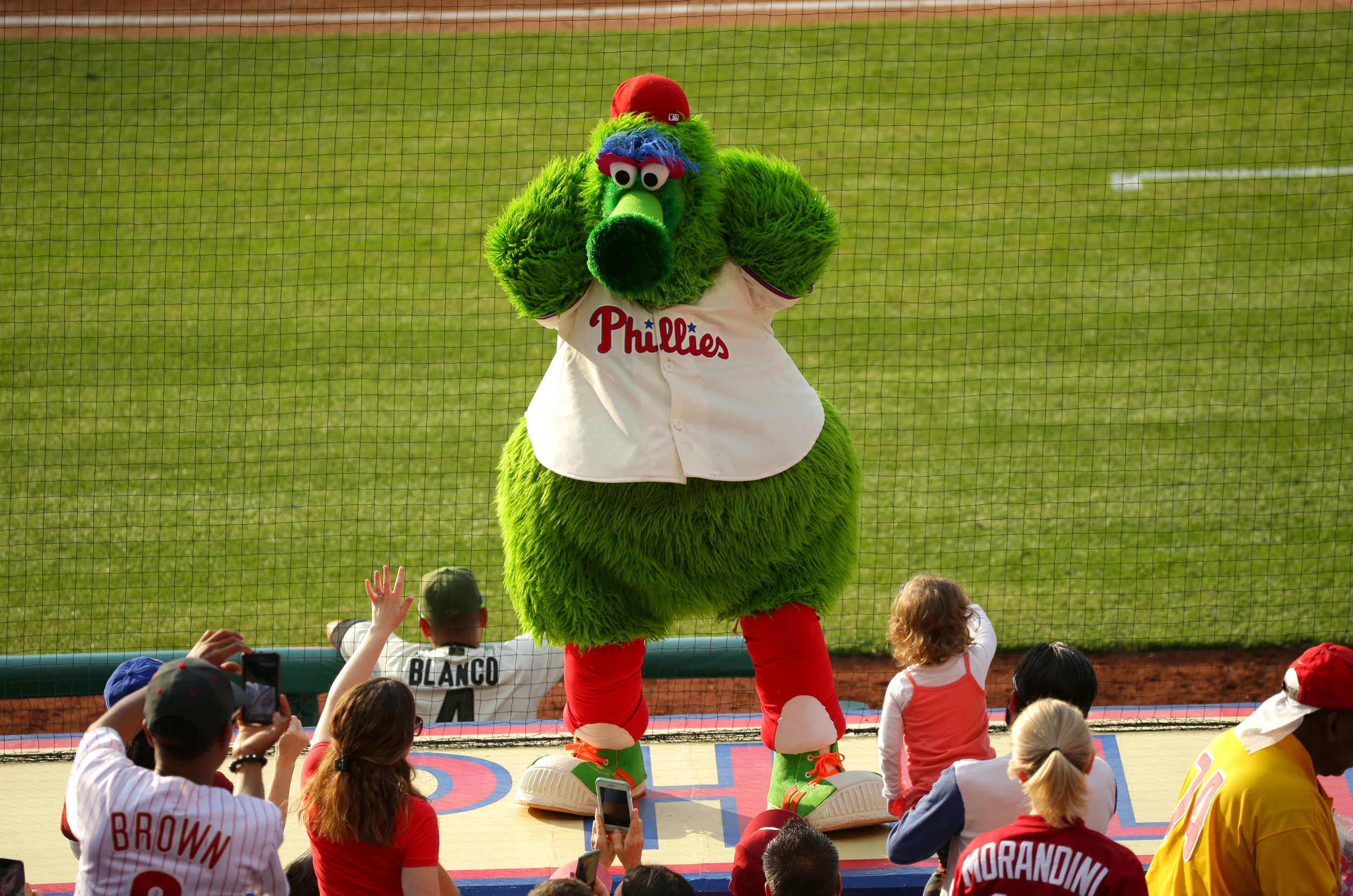 VIDEO  Wilmington woman calls Phillie Phanatic tatted superfan her  soulmate   wdelcom