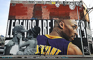 Philadelphia Eagles Paint New Mural in Facility to Honor Kobe Bryant