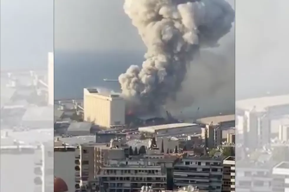 Lebanese Capital City, Beirut, Rocked By Huge Explosion