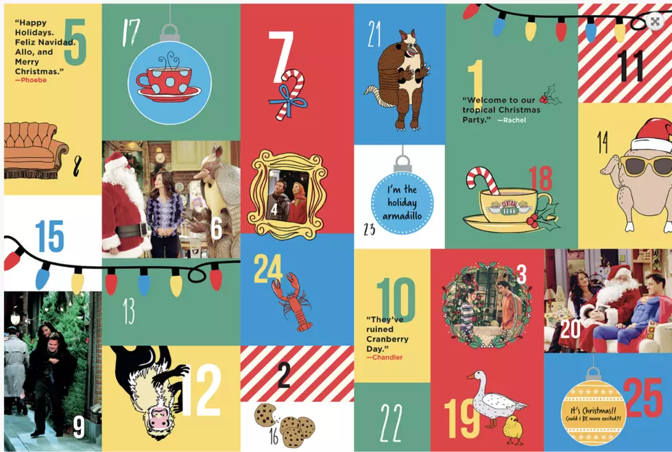 Countdown to Christmas with a Friends Advent Calendar