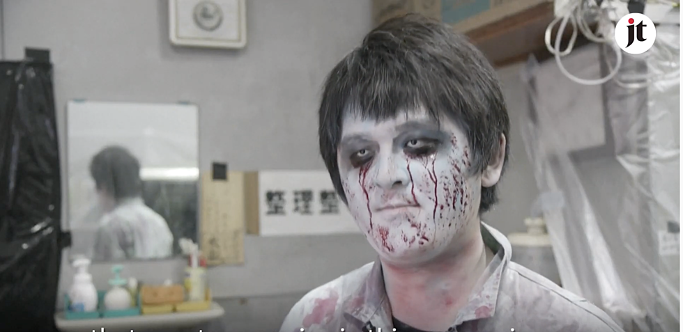 A Drive In Haunted House is Becoming Very Popular in Japan