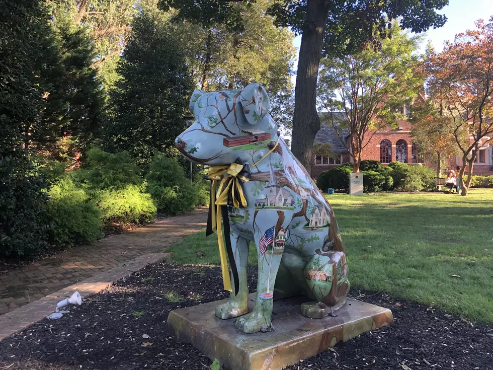 What’s Up with Those Dog Sculptures in Moorestown?