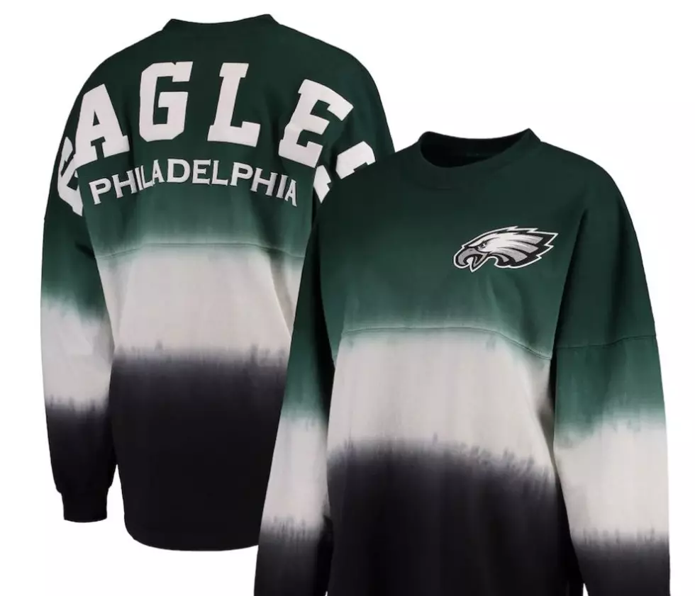 Women's Fanatics Branded Black Philadelphia Eagles Primary Team Logo V-Neck  T-Shirt