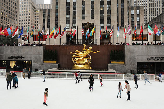 The Rockefeller Ice Skating Rink is Open for the Holiday Season