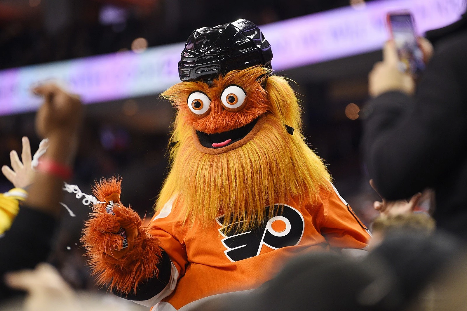 Philadelphia Flyers Gritty 10 Mascot Plush Figure (Home Uniform