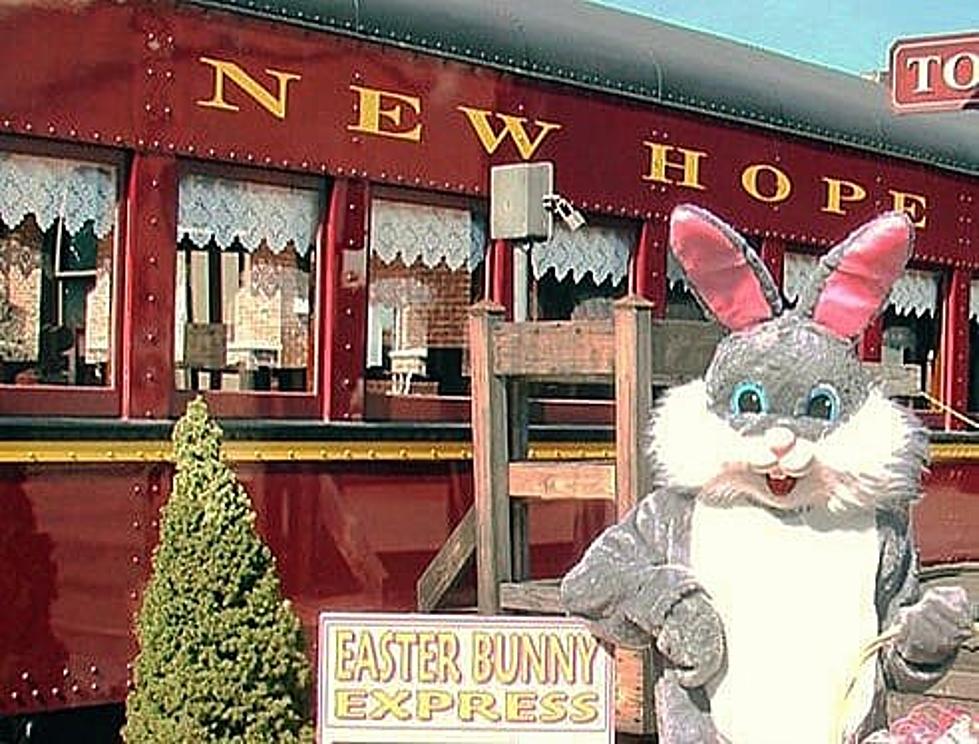 All Aboard The Easter Bunny Express on New Hope Railroad