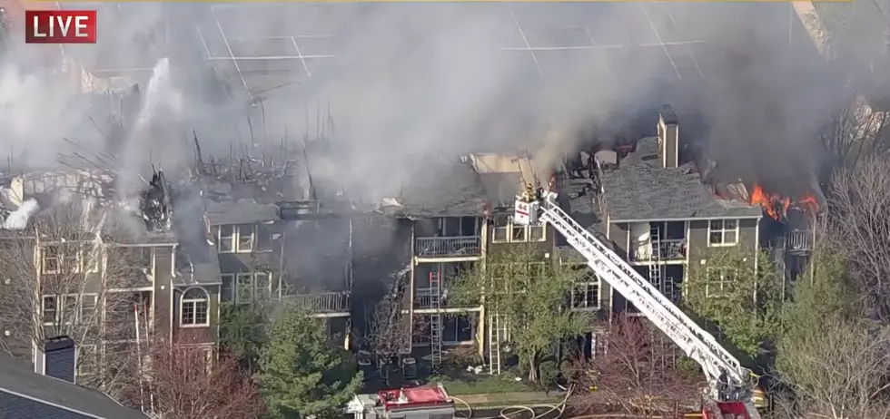 BREAKING: Major Fire Destroys West Windsor Apartment Building