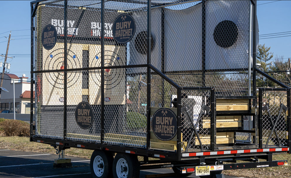 Axe Throwing on the Go from Bury the Hatchet in Princeton