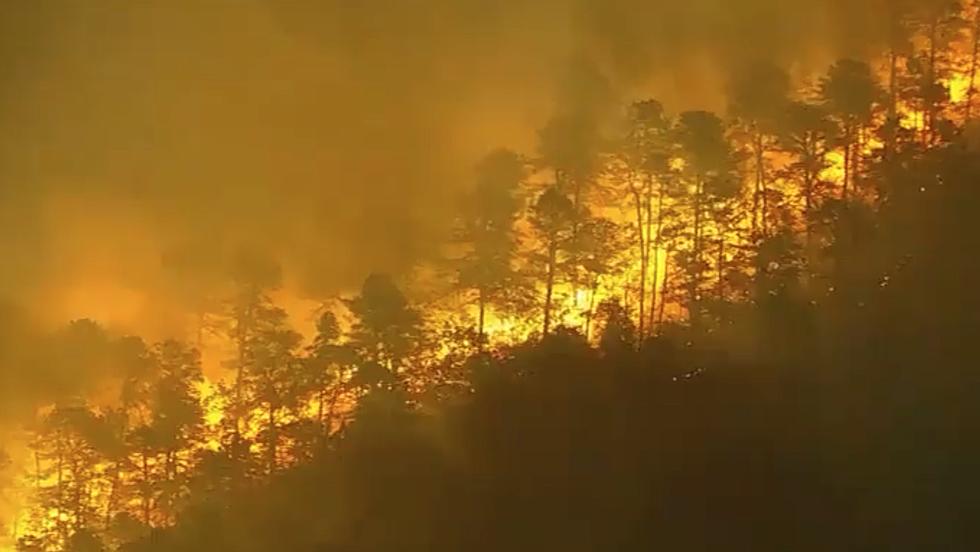 Forest Fire Erupts in Pemberton, NJ Late Monday Night