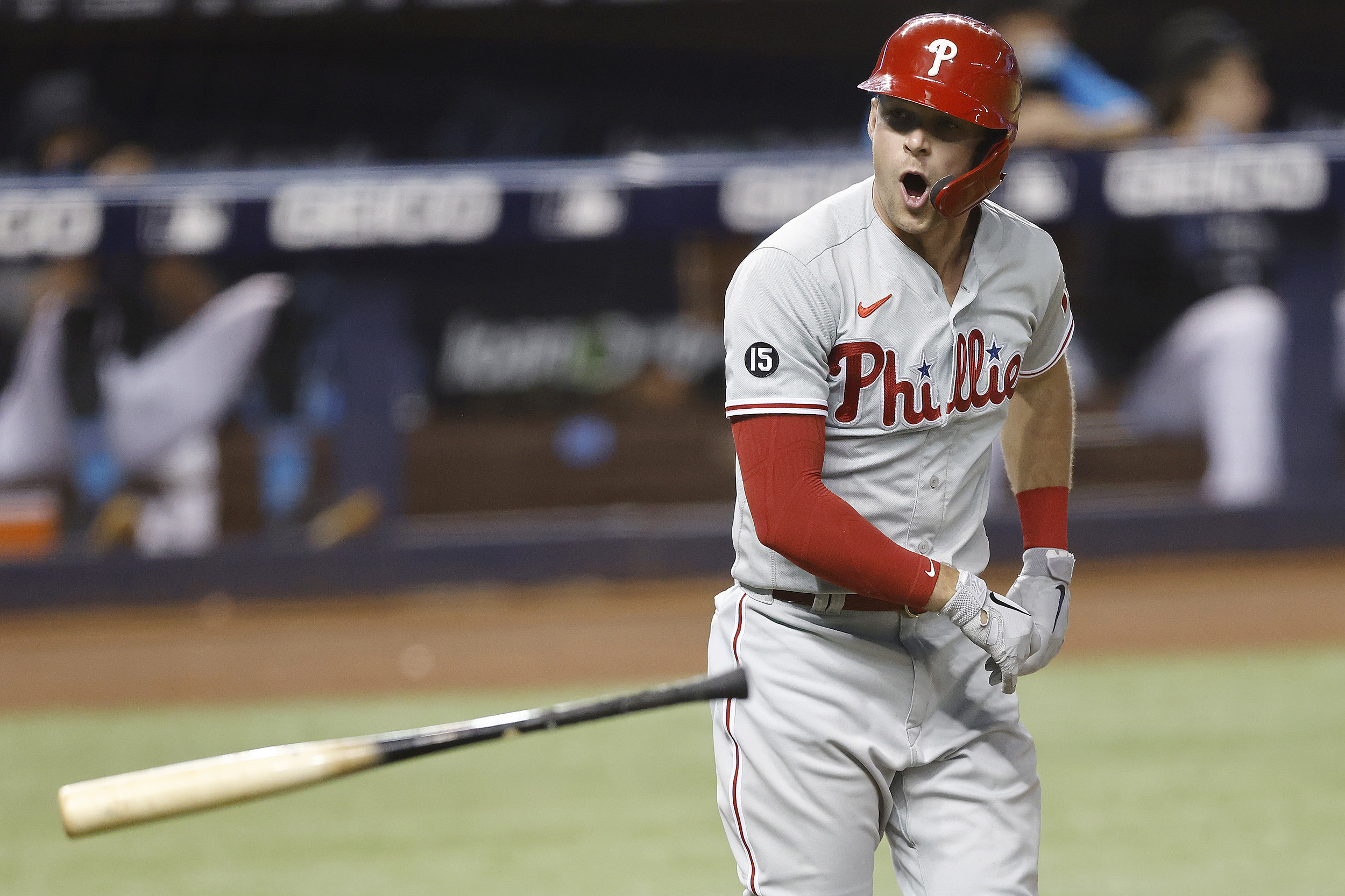 How an improving Rhys Hoskins has established himself as one of MLB's most  dangerous hitters - The Athletic