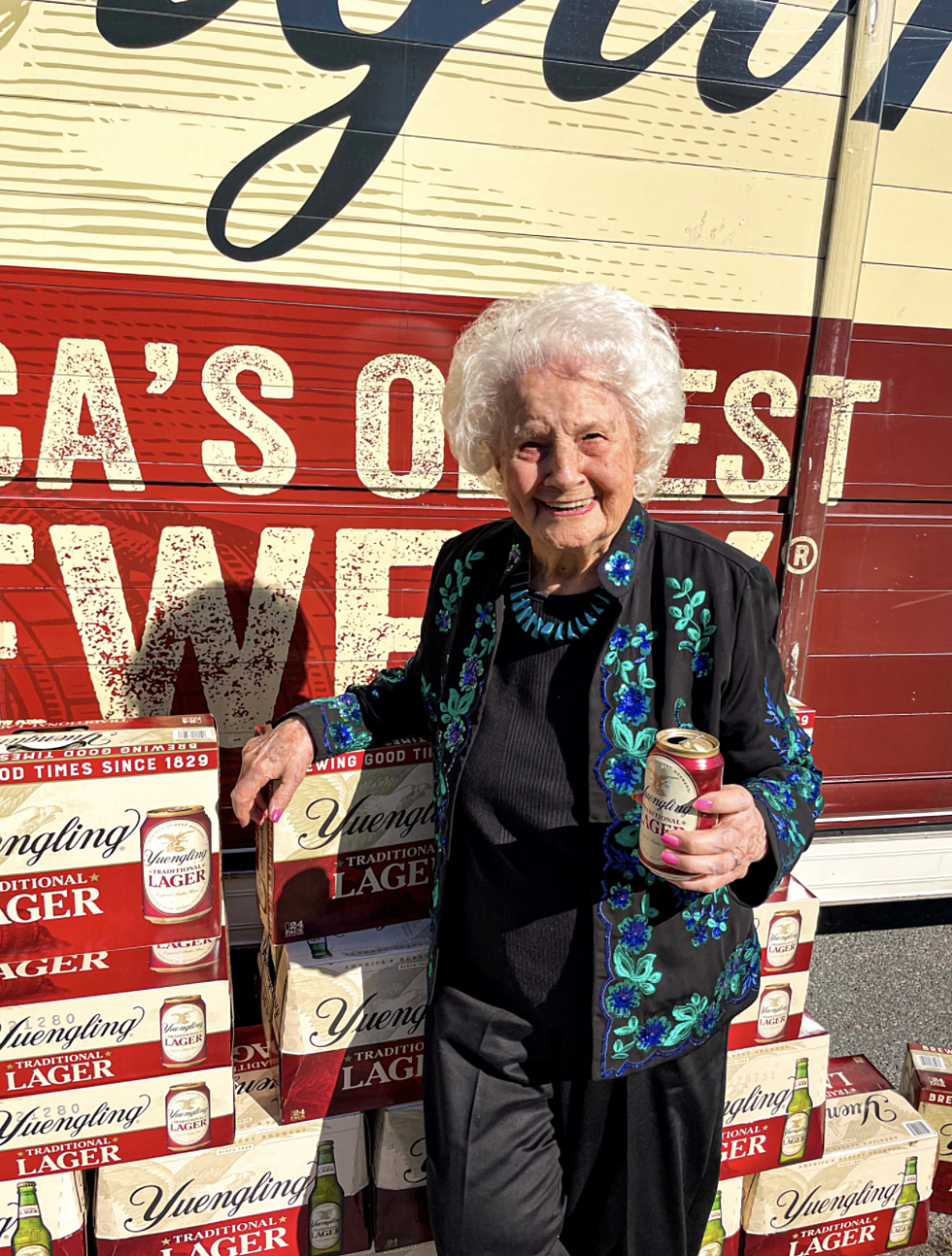 106 Year Old Woman from Pennsylvania Got a Truckload of Beer from Yuengling
