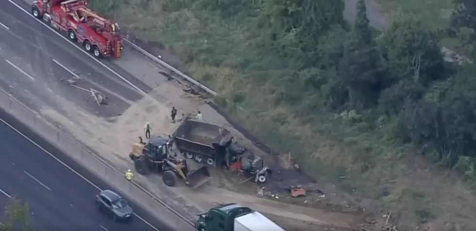 All Lanes of the Pennsylvania Turnpike Are Closed in Bucks County, PA