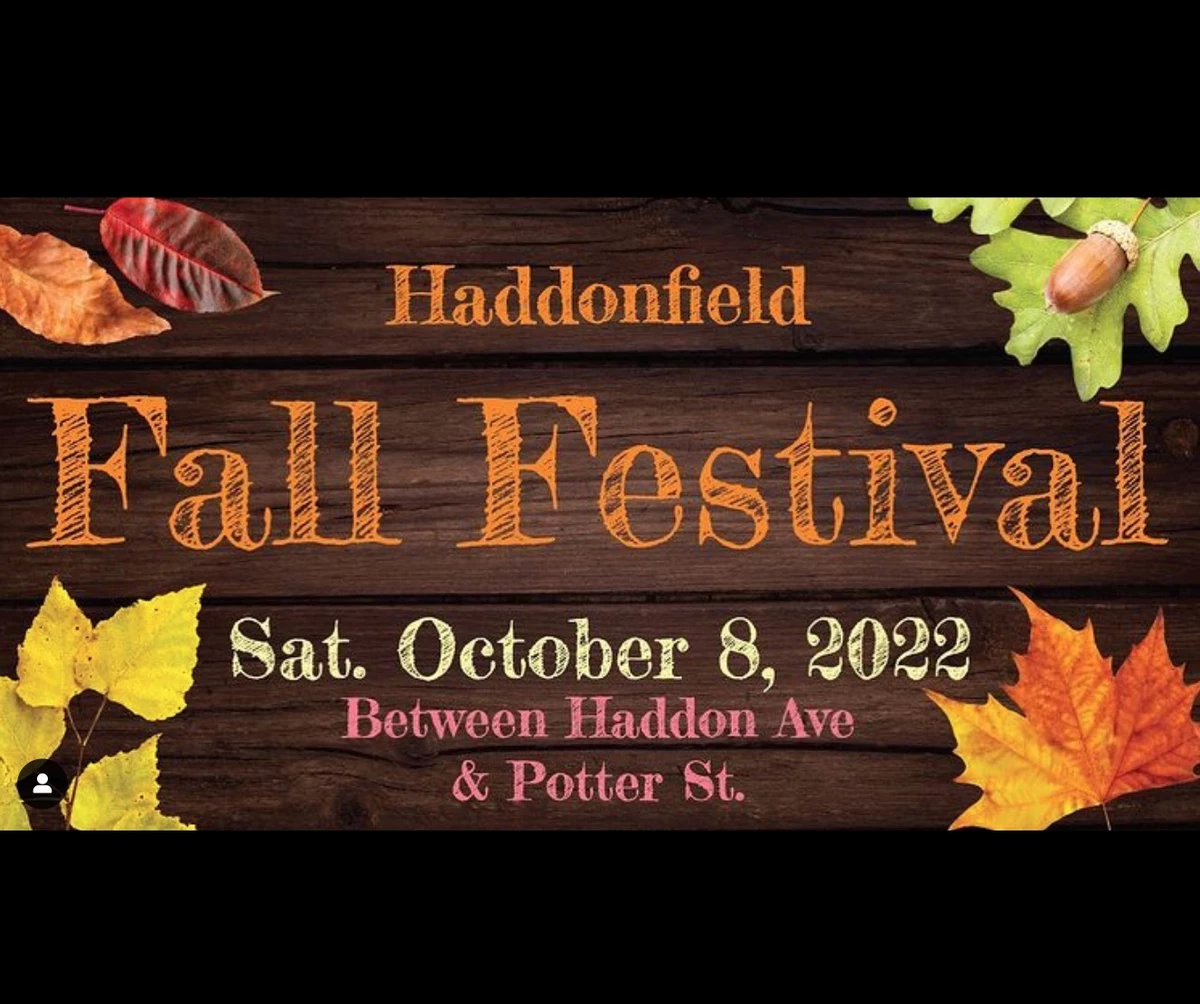 Haddonfield NJ Fall Festival Returns Oct. 8