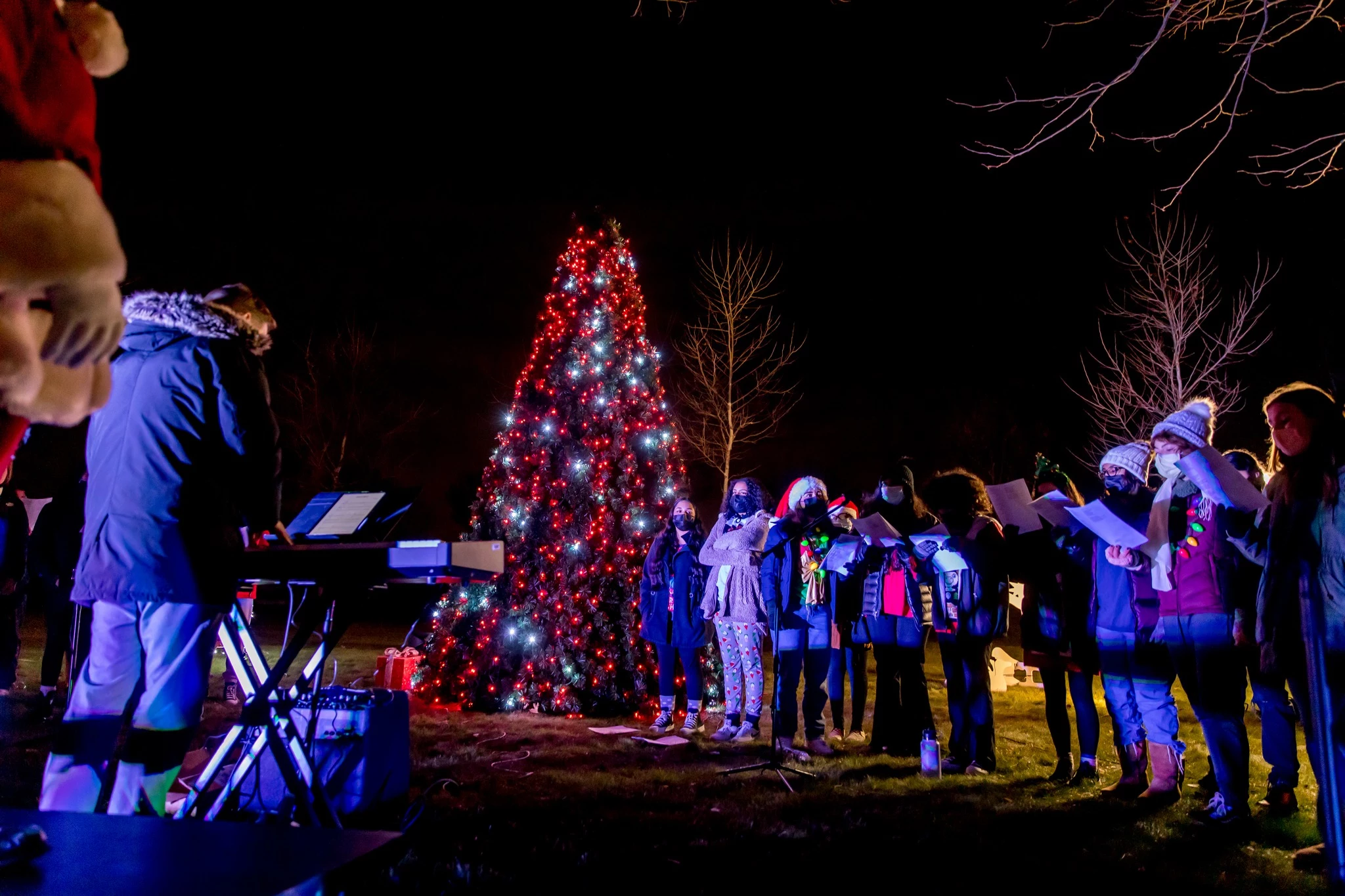 Palmer Square Christmas Tree Lighting in Princeton NJ November 26