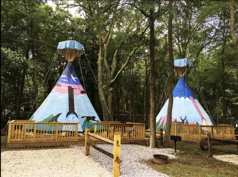 Are You Spending The Night In This Tee Pee Airbnb in Cape May, NJ?