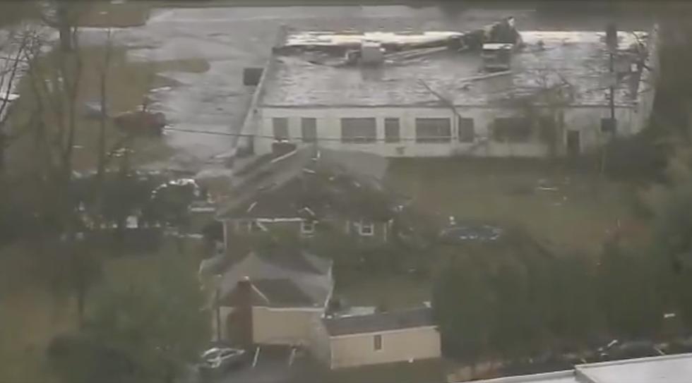 SEE THE DAMAGE – Homes Damaged in West Windsor, NJ Following Tuesday's Tornado  Warning