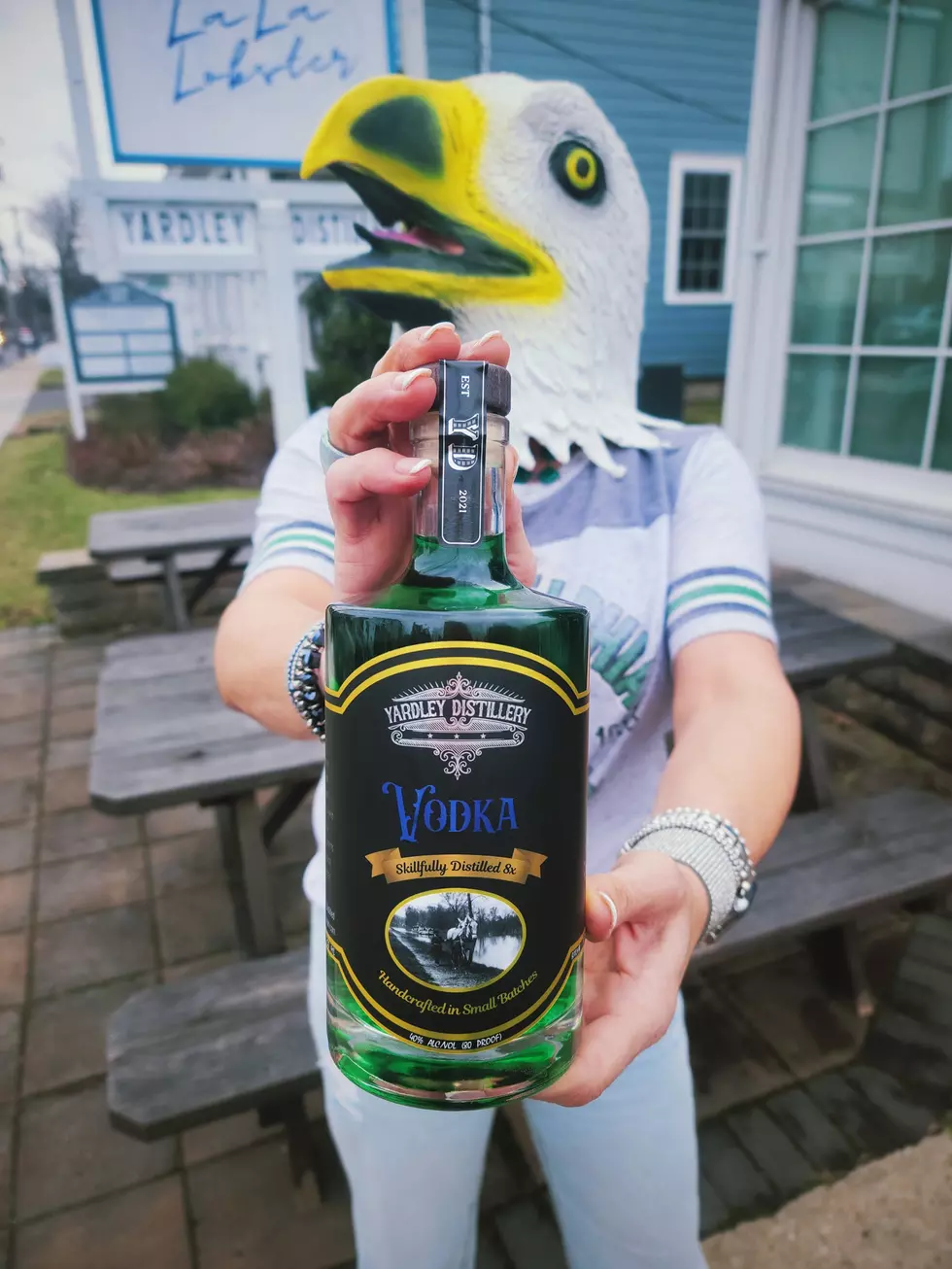 Yardley, PA Distillery Making Green Vodka for Philadelphia Eagles Trip to the Super Bowl