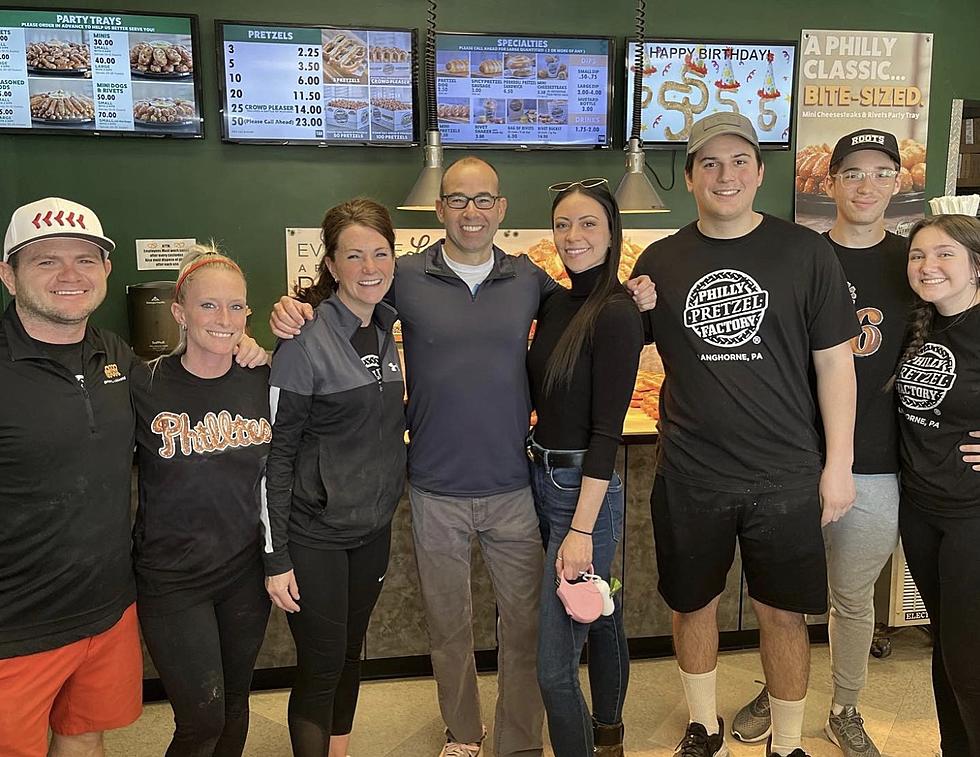 Impractical Jokers Star Murr Spotted At Langhorne, PA Philly Pretzel Factory