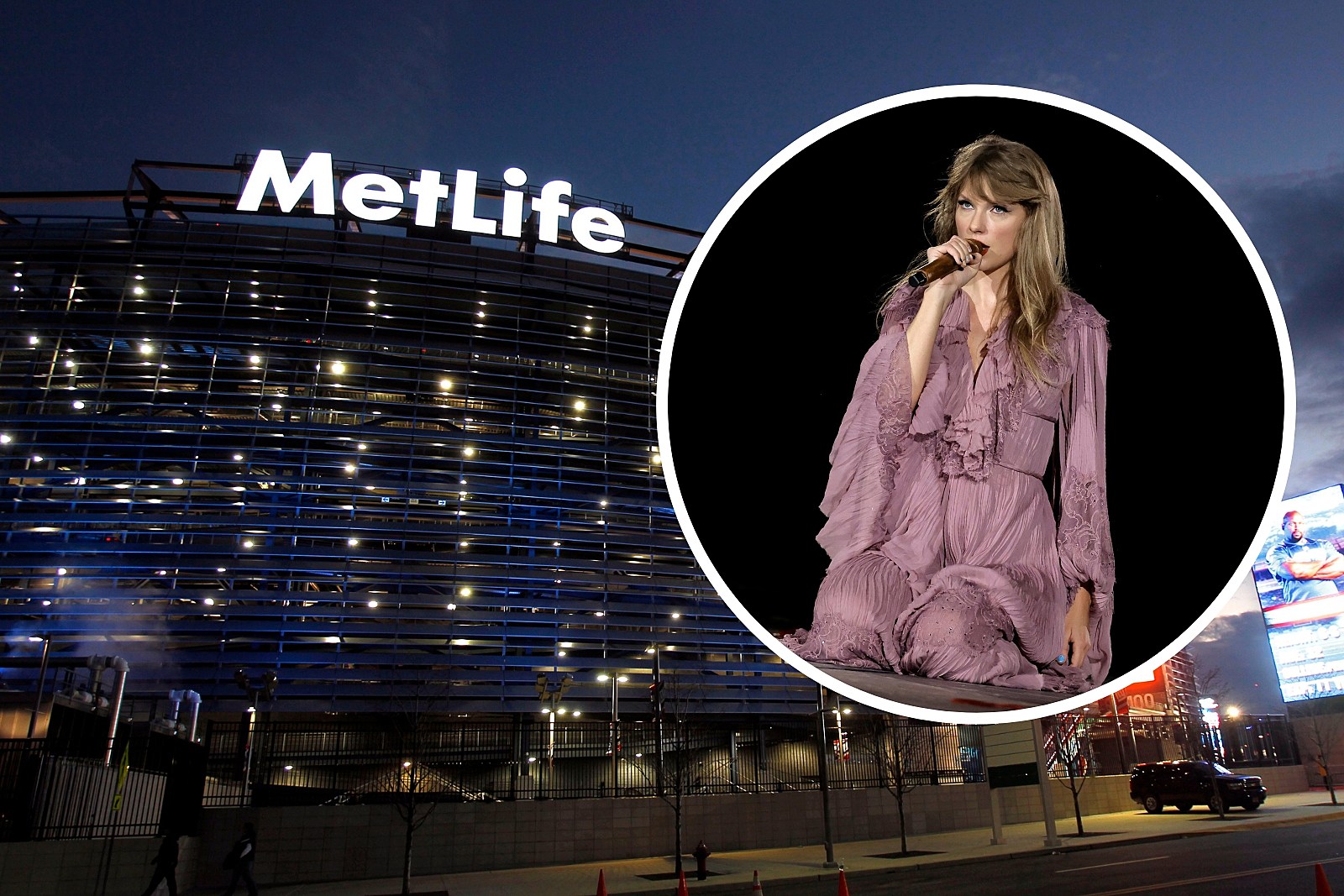 Short Lines For Taylor Swift 'Eras' Tour Merch At MetLife (PHOTOS