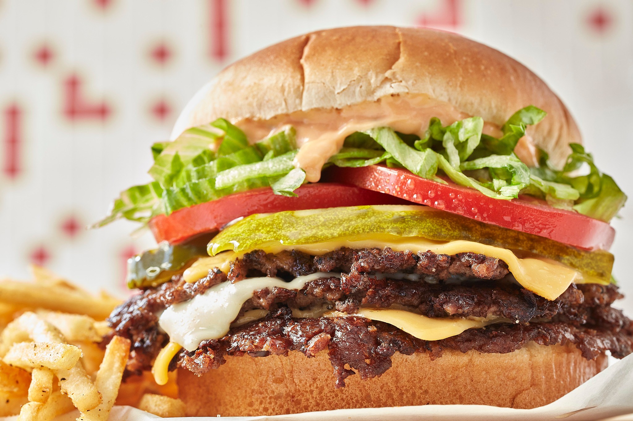  Freddy's Steakhouse Famous Steakburger and Fry