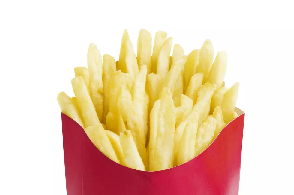 French fries in box