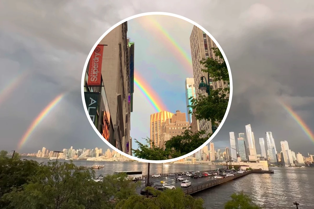  Picture Perfect International NYC Rainbow Print Wall