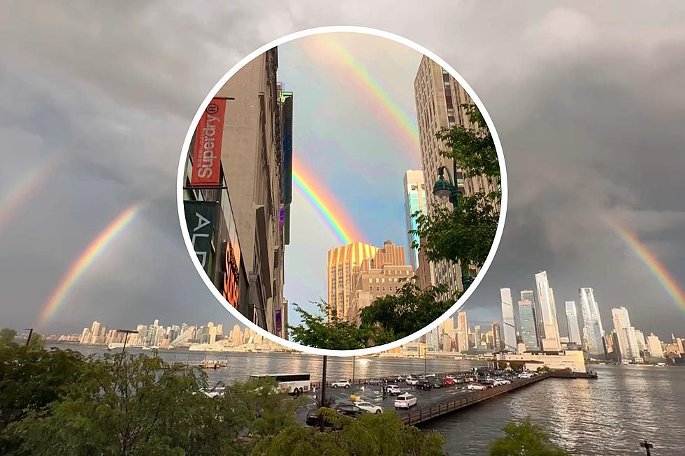 Stunning Images Show Double Rainbow Over Manhattan on September 11 Anniversary