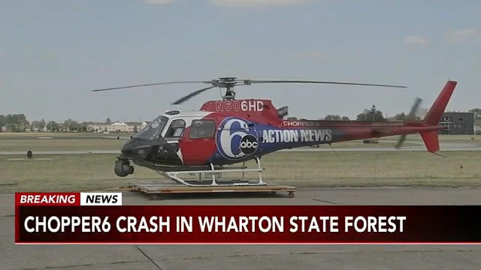 BREAKING: Philadelphia’s 6 ABC’s Helicopter Crashes in Burlington County; 2 Staffers Killed