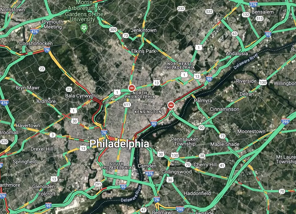 I-95 Traffic Jam in Center City