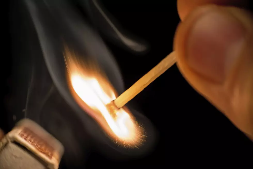 Fire from match