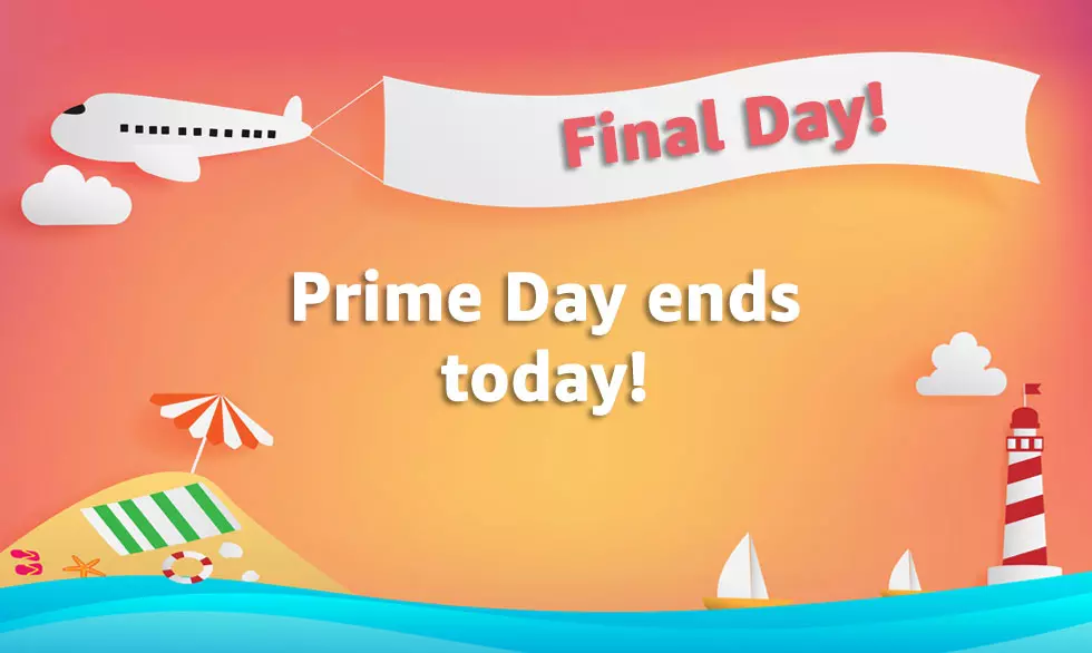 Prime Day ends today! Don&#8217;t miss out!