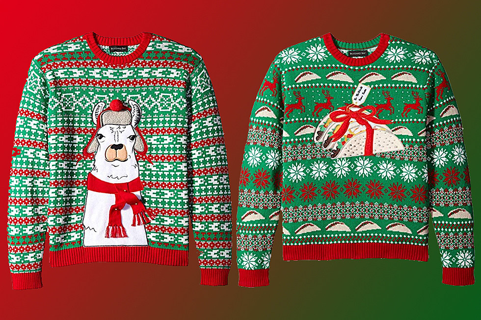 Ugly Christmas Sweaters for Everyone. i need an ugly christmas sweater. 