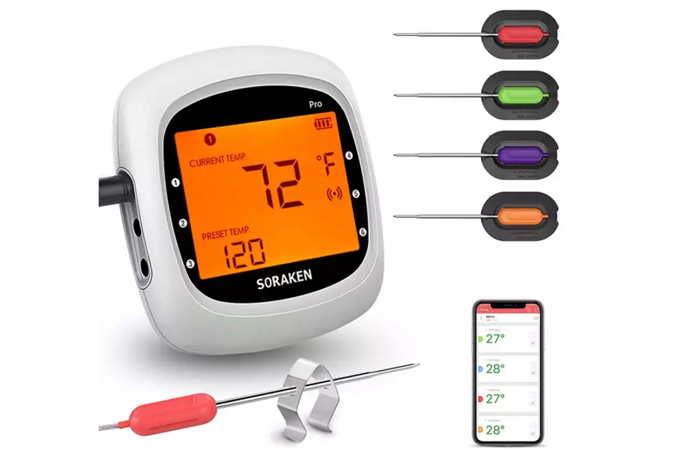 Alpha Grillers Instant Read Meat Thermometer for Grill and Cooking. Be